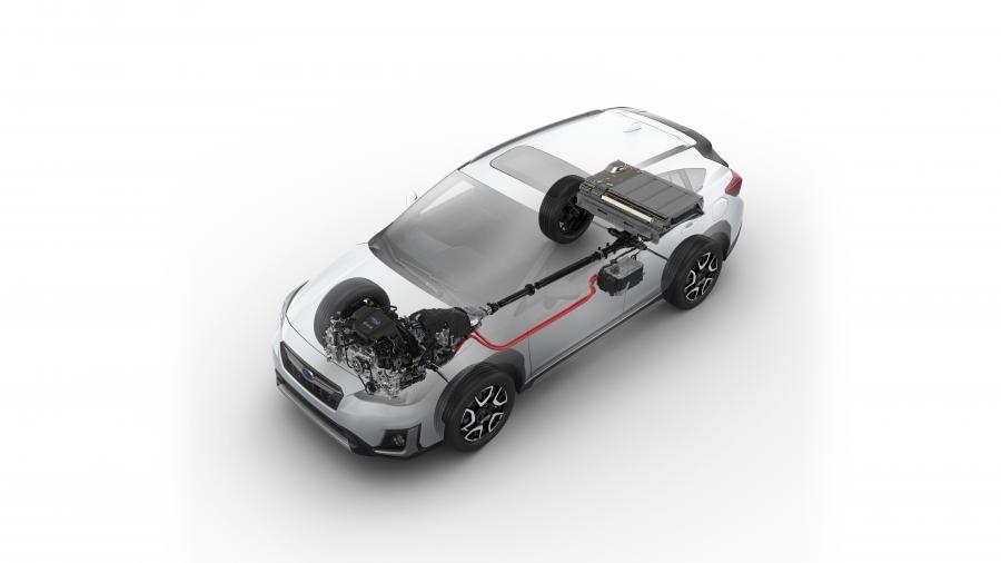 Схема Subaru Crosstrek Hybrid 2019 года  (фото 42 из 66)